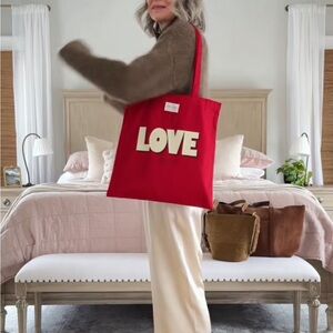 Sézane Red Tote Bag NWT